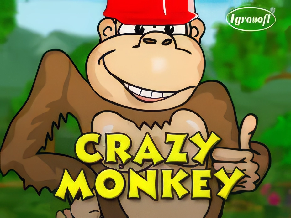 Logotyp slotu Crazy Monkey