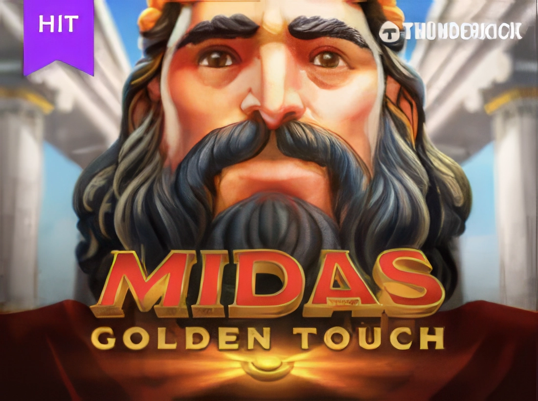 Logo slotu Midas Golden Touch